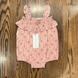 LoveShackFancy Pink Floral Dress